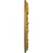 Ekena Millwork Ribbon with Bow Medallion (Canopies up to 7 1/2"), 12 1/4"OD x 7 1/2"ID x 7/8"P, Pharaohs Gold CM12RIPGS - alternate 3